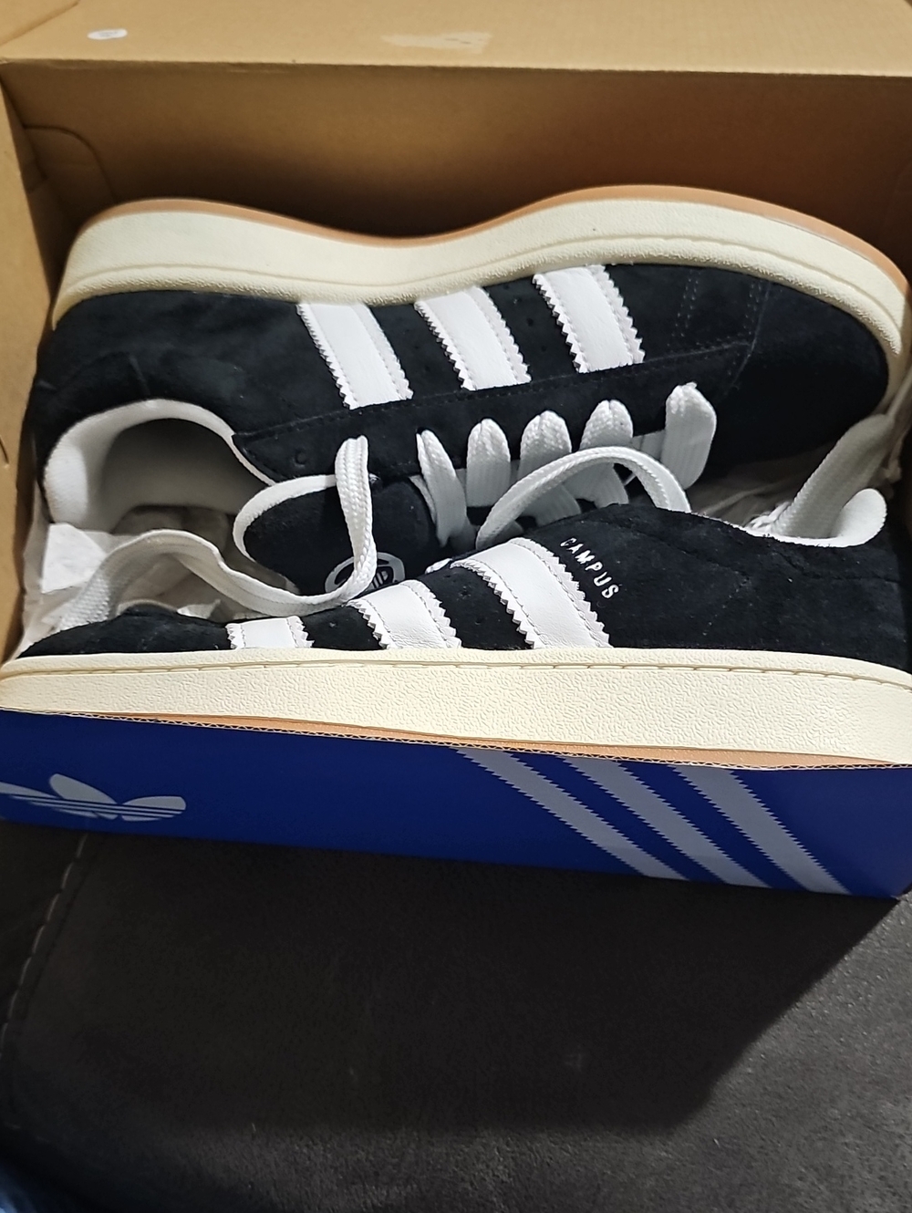 adidas Campus Men's Sneakers - Black & White